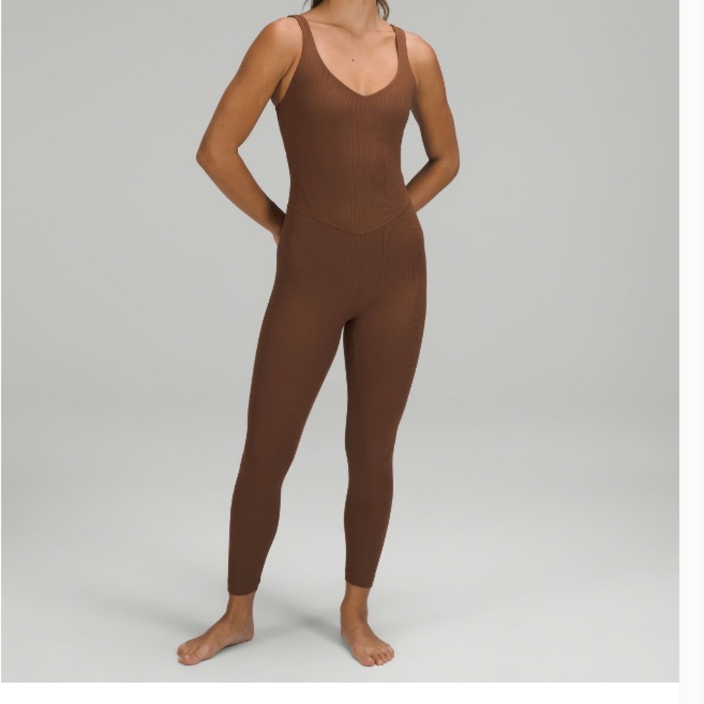 Lulu Lemon Ribbed Align Bodysuit
